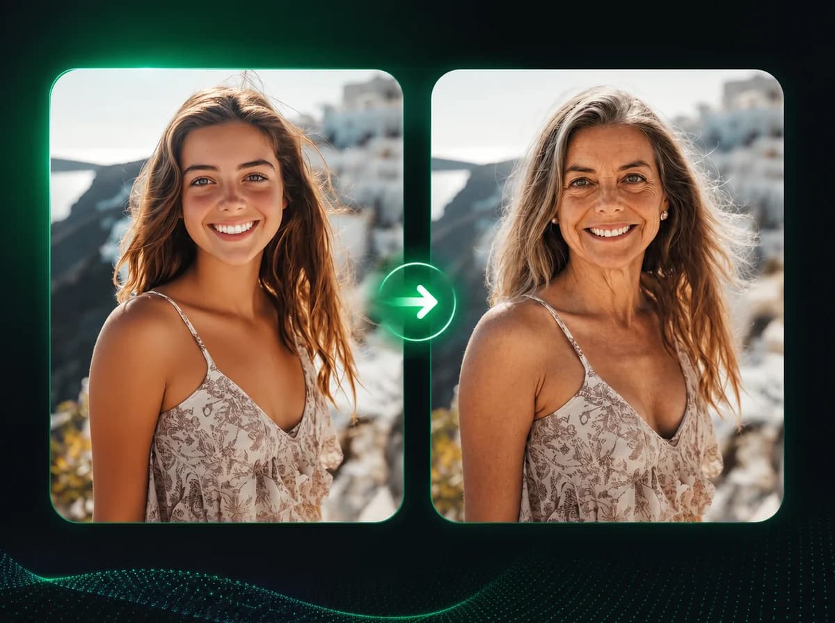 AI Age Progression Tool