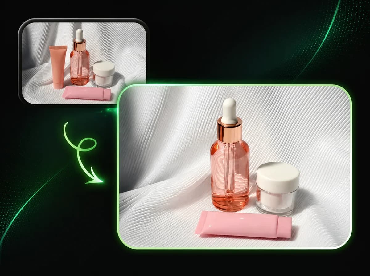 AI object remover erasing an unwanted person from a travel photo with natural background fill