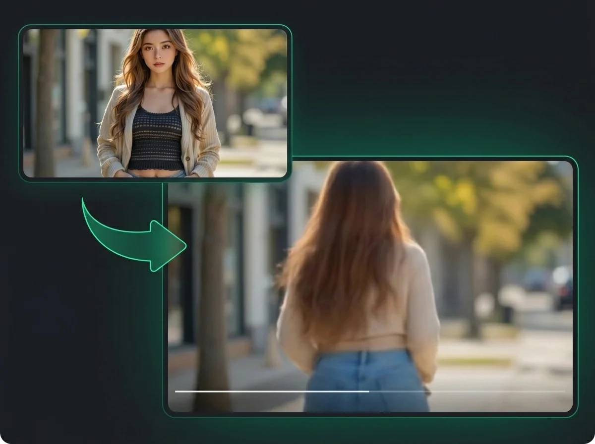 AI twerk generator animating a static photo into a realistic booty-shaking dance video