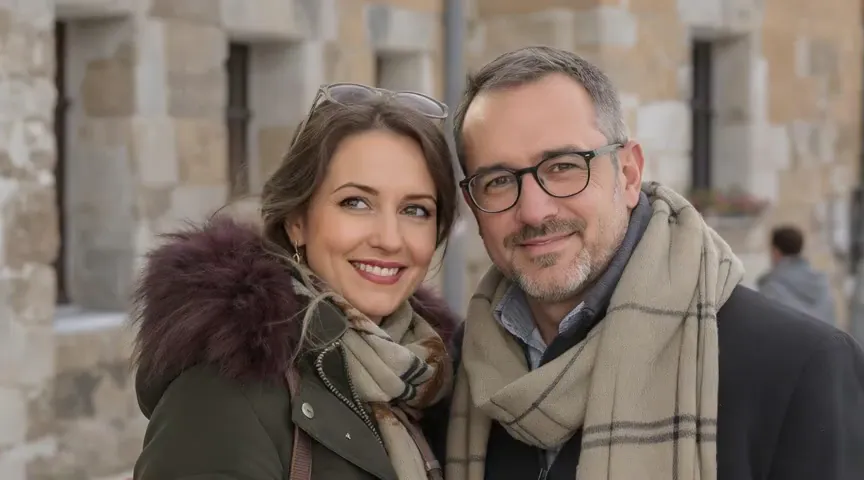 Single photo uploaded and animated into a French kiss video by AI