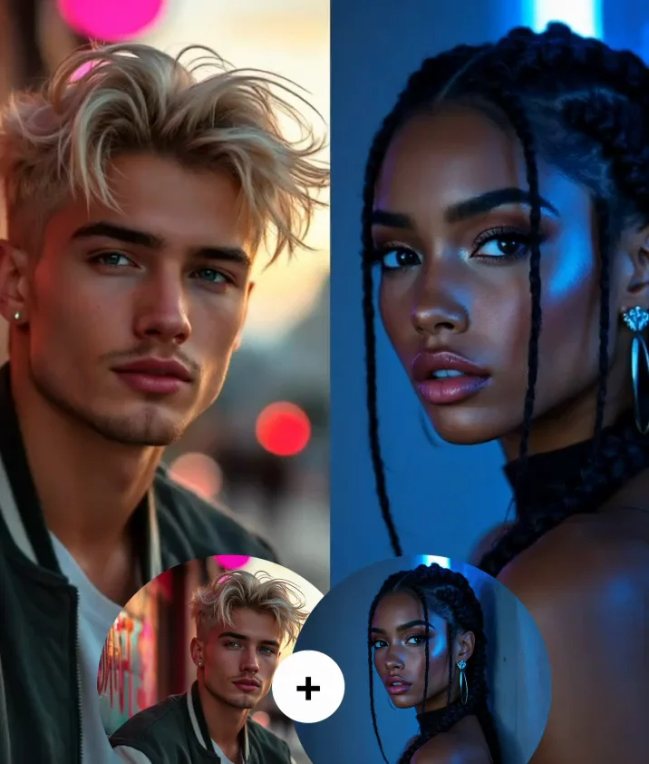 KI Kuss Generator erstellt realistische Kuss-Animation aus zwei Fotos