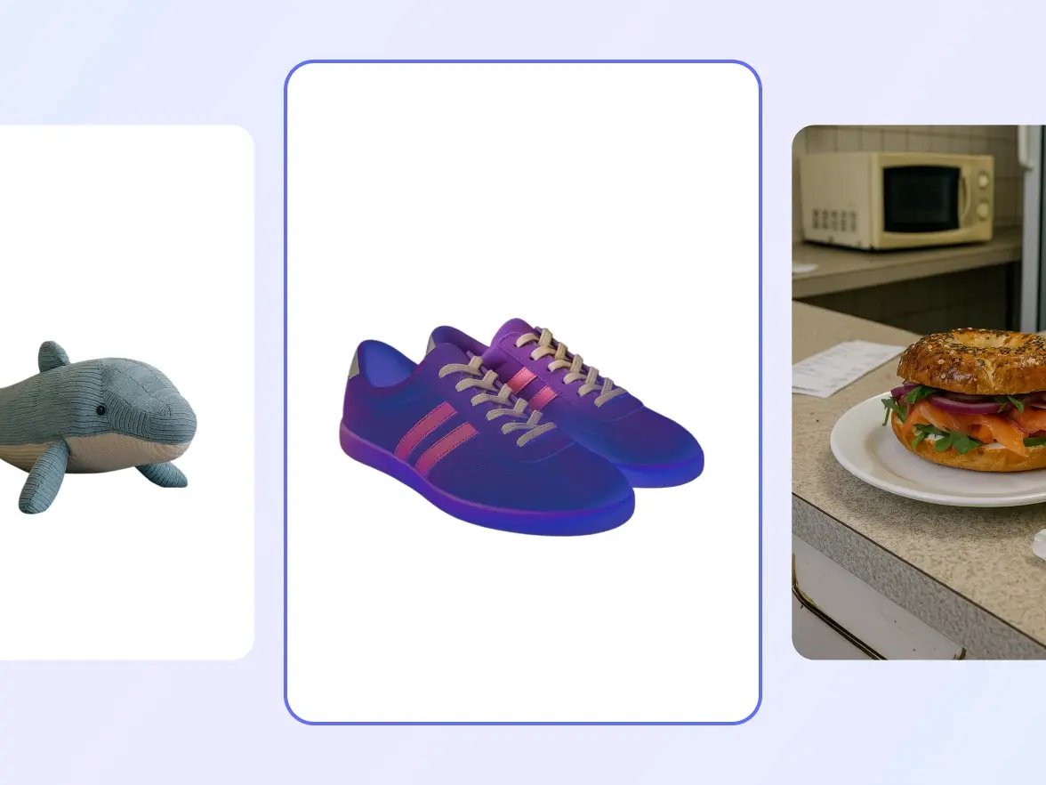 AI removing distracting props and clutter from a product photo for e-commerce