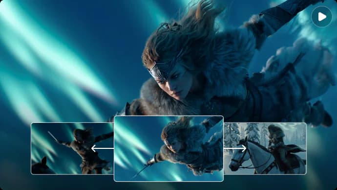 Smooth video extension without cuts