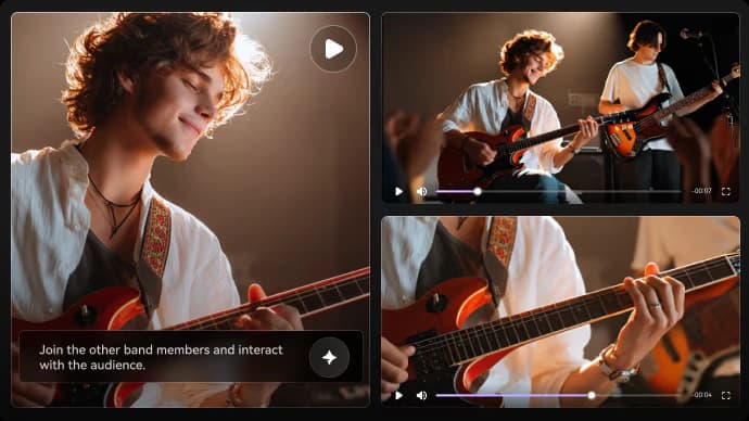 High-quality 1080p video extension