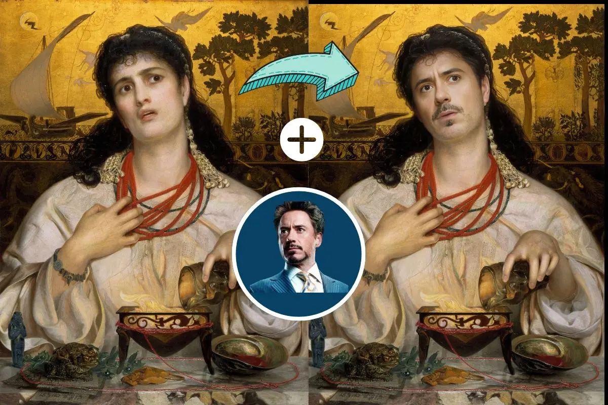 High-quality face swap with sharp details and clean edges