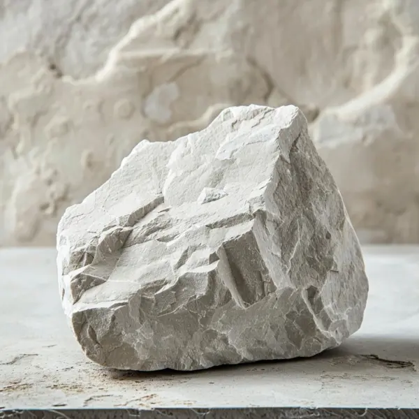 Sunlit white stone set used as the scene reference