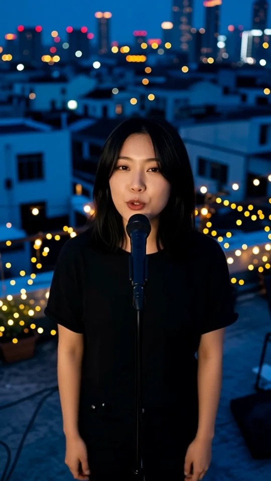 Rooftop ballad music video