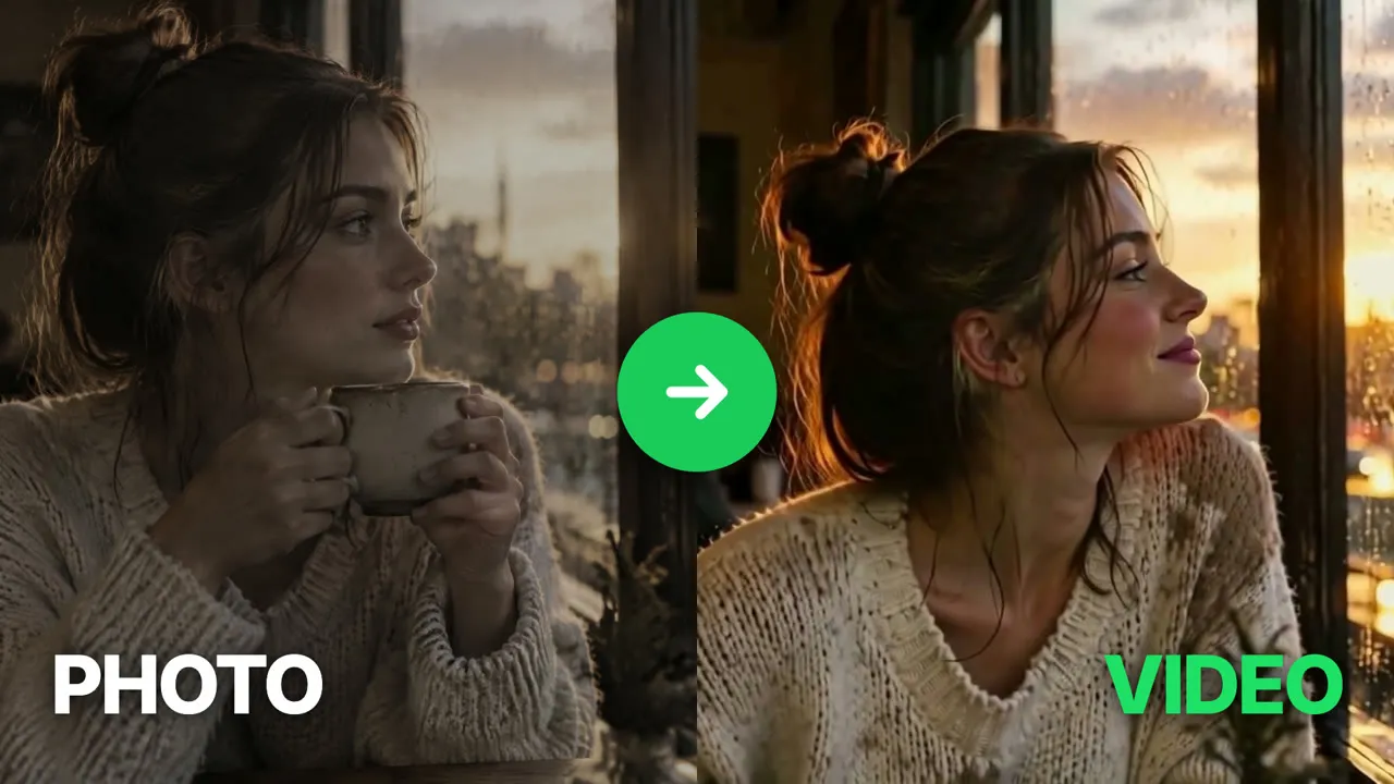 One Photo to a 10-Second Video, by Chat | iMideo AI Video Agent